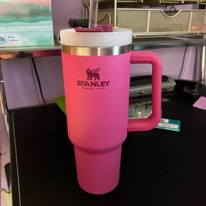 Gently used hot pink Stanley